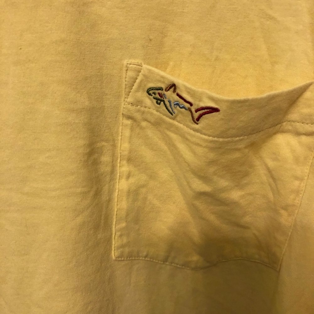 Greg Norman Yellow T-shirt